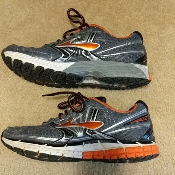 Brooks adrenaline gts 14 mens orange Clearance